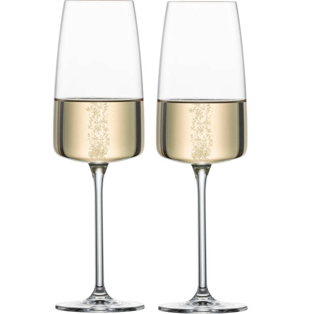 Zwiesel Glas Champagneglazen Vivid Senses Light & Fresh - 380 ml - 2 stuks