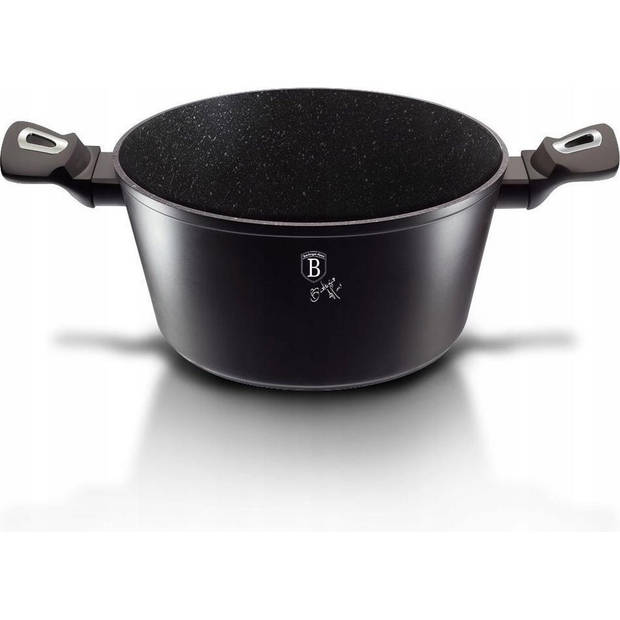 Top Choice - Braadpan 24 cm - Black Silver Collection