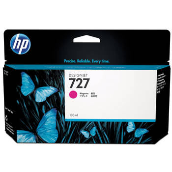HP inktcartridge 727, 130 ml, OEM B3P20A, magenta