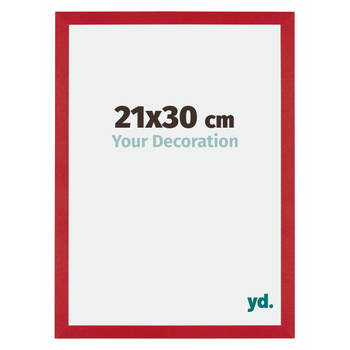 Fotolijst 21x30cm Rood MDF Mura