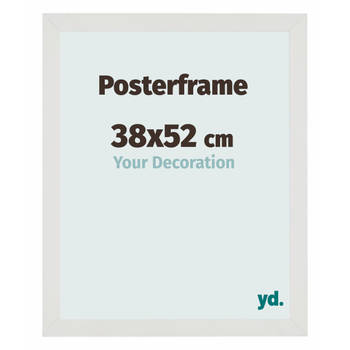 Posterlijst 38x52cm Wit Mat MDF Parma