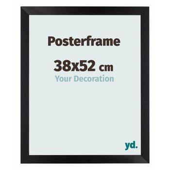 Posterlijst 38x52cm Zwart Mat MDF Parma