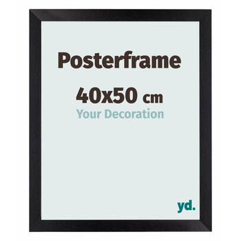 Posterlijst 40x50cm Zwart Mat MDF Parma