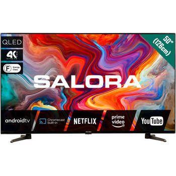 Salora 50QLEDTV - 50 inch - 4K QLED - Smart TV - 2022