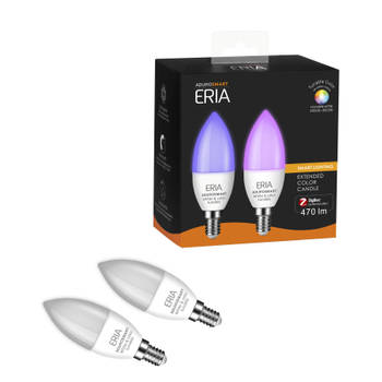 AduroSmart ERIA® Tunable Colour kaarslamp, E14 fitting (2-pack)