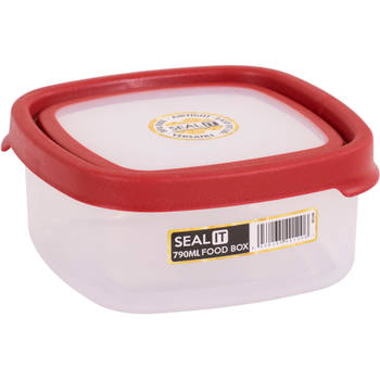 Wham - Opbergbox Seal It 790 ml Set van 3 Stuks - Polypropyleen - Transparant