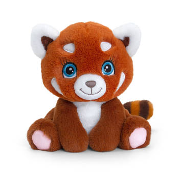 Pluche knuffel dier rode panda 25 cm - Knuffeldier