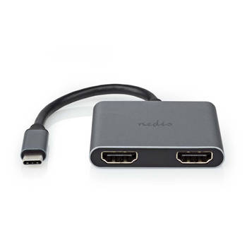 Nedis USB-C Adapter - CCGB64670BK01
