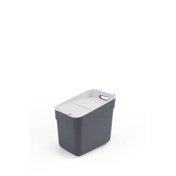 Curver poubelle ready to collect 20 l gris foncé - Conforama