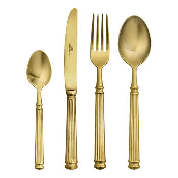 GreenGate Diner Bestekset Goud (Set van 4 stuks) - 1 persoons