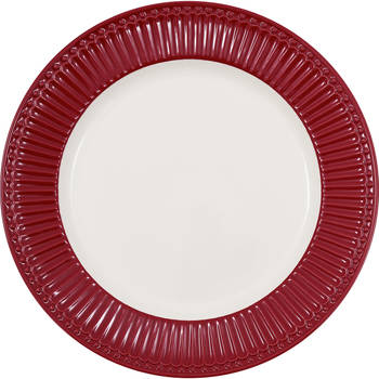 GreenGate Dinerbord Alice claret red (Ø 26.5 cm)