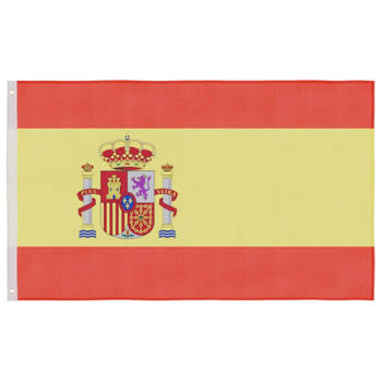vidaXL Vlag Spanje 90x150 cm