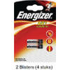 4 stuks (2 blisters a 2 stuks) Energizer Alkaline LR27 / A27 12v
