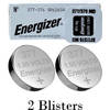 2 stuks (2 blisters a 1 stuk) Energizer 376/377 MD 1.55V knoopcel batterij