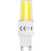 LED Lamp - Aigi - G9 Fitting - 3.8W - Helder/Koud Wit 6500K Vervangt 40W