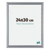 Fotolijst 24x30cm Zilver Geborsteld Aluminium Tucson