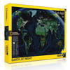 New York Puzzle Company - The Earth At Night 1000-delige Puzzel