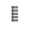 Design badkamer radiator Ijzer EM 500x1200 mm antraciet LuxeBath