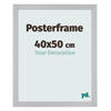 Posterlijst 40x50cm Zilver Mat MDF Parma