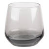 Clayre & Eef Waterglas 310 ml Grijs Glas Drinkbeker Grijs Drinkbeker