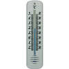 Thermometer buiten - wit - kunststof - 14 cm - Buitenthermometers