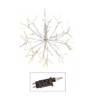 Verlichte vuurwerk bol/lichtbollen - hangdecoratie - 40 cm - 96 leds - kerstverlichting figuur