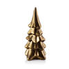 Goudkleurige keramische Kerstboom – H21 cm