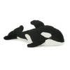 Pluche knuffel orka 23 cm - Knuffel zeedieren