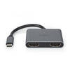 Nedis USB Multi-Port Adapter - CCGP64670BK01