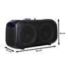 Hyundai Electronics - Party brick XL - Bluetooth speaker - 50 x 23 x 25 cm