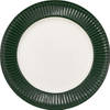 GreenGate Dinerbord Alice pinewood green (Ø 26.5 cm)