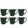 GreenGate Koffiemok Alice pinewood green 350 ml - Set van 6 Stuks