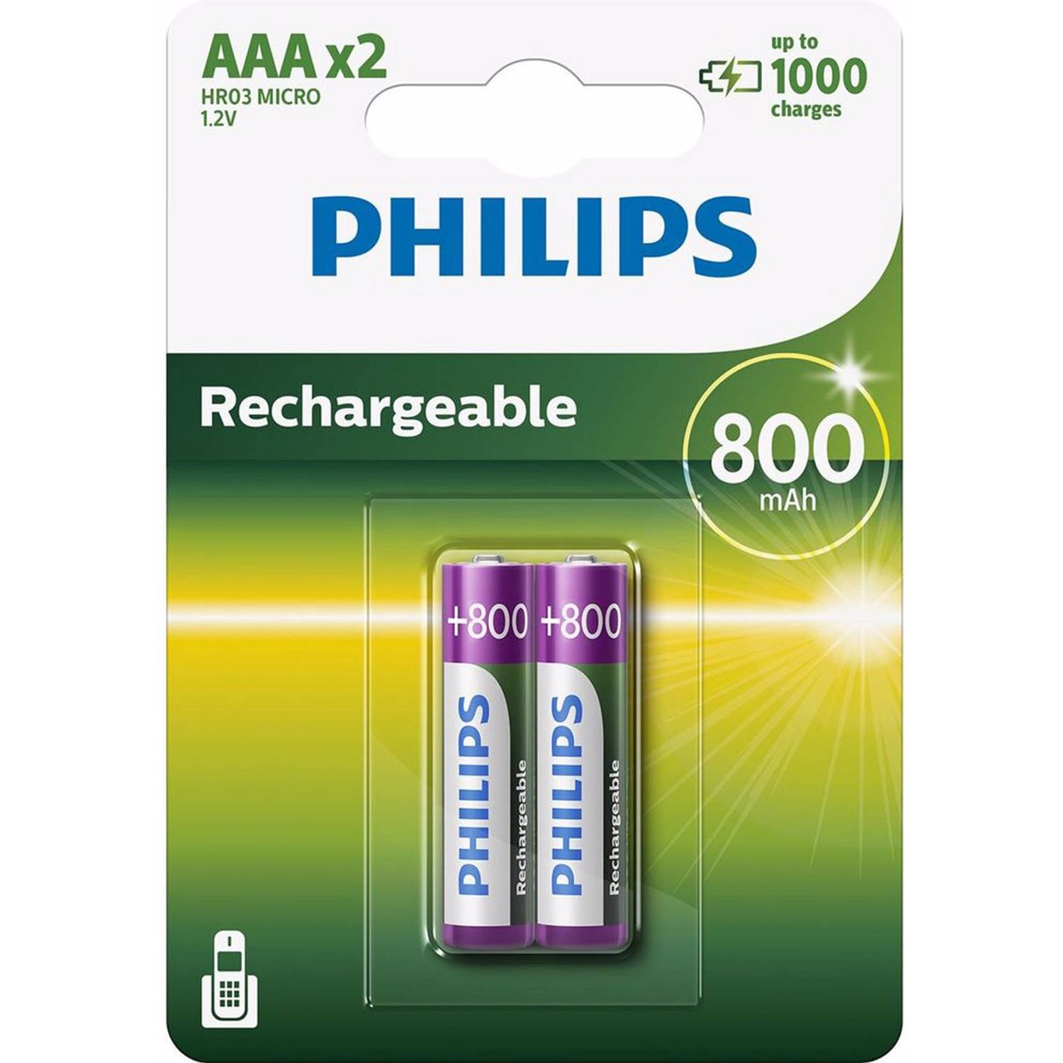 Philips Batterij R03B2A80 (R03B2A80-10)