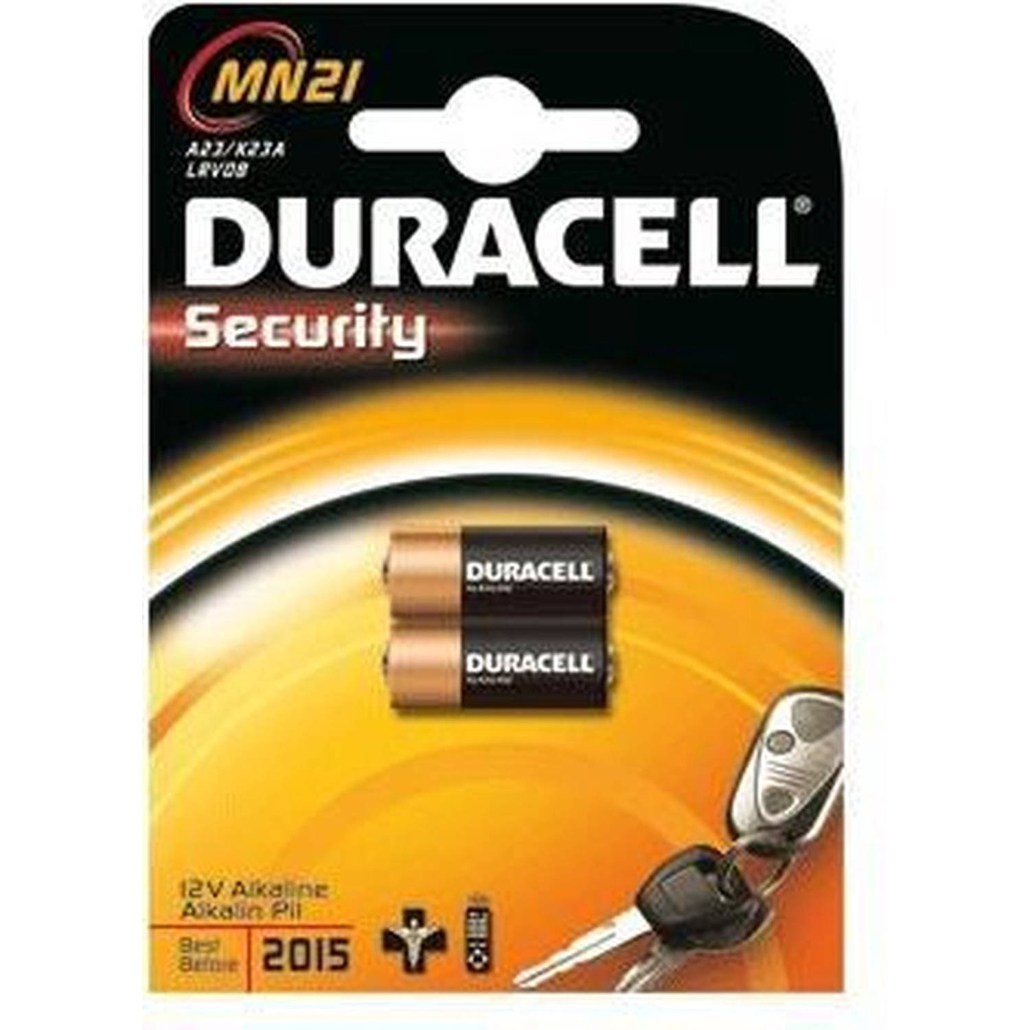 Duracell Reserve Batterij Mn21 12 Volt (2 Stuks)