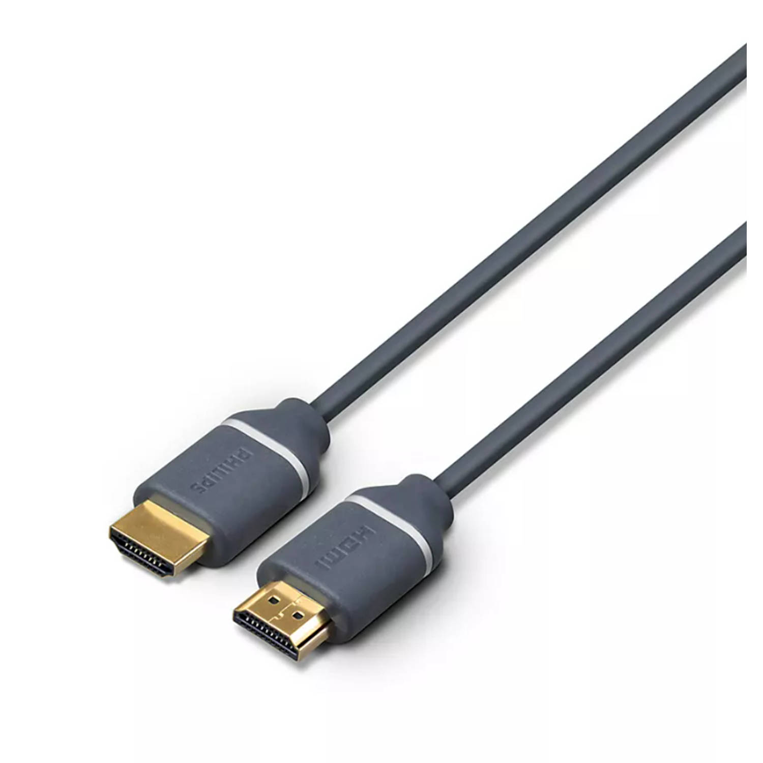 Philips HMDI Kabel SWV5610G - 1.5 M - HDMI naar HDMI - 4K en UHD 2160p - Grijs