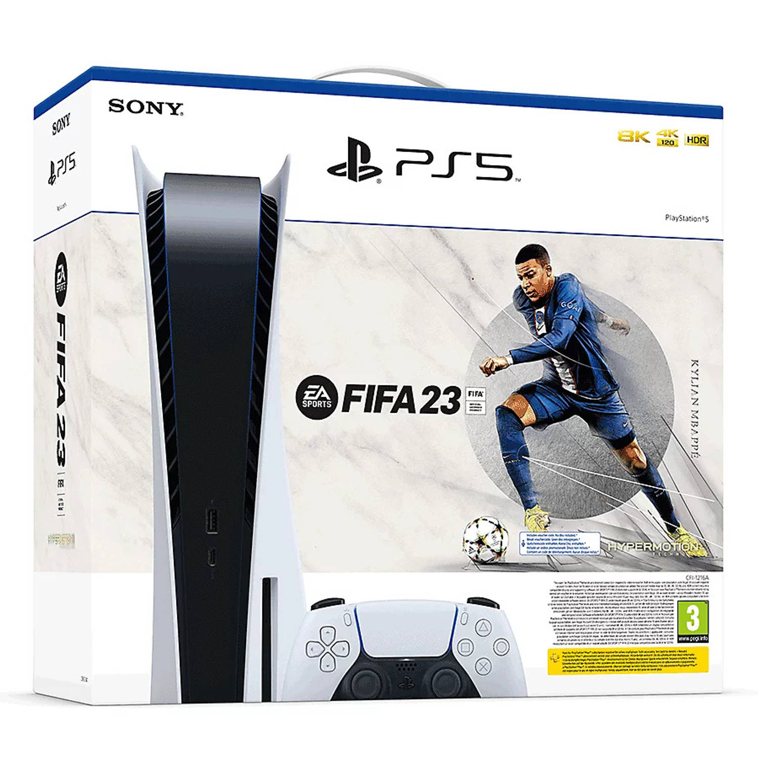 Sony PlayStation 5 Disc Edition + FIFA 23 Blokker