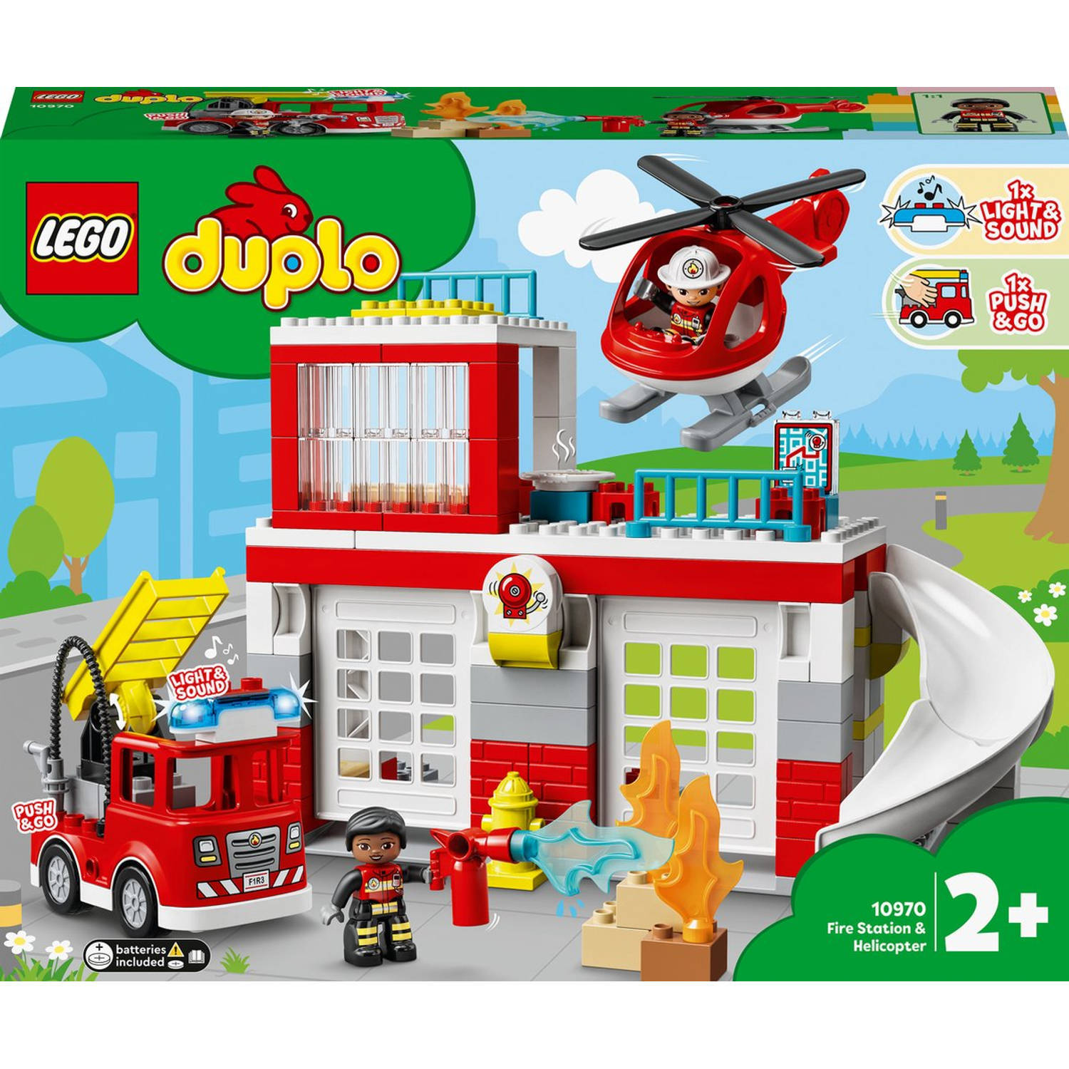 LEGO® DUPLO® 10970 Brandweerkazerne met helikopter