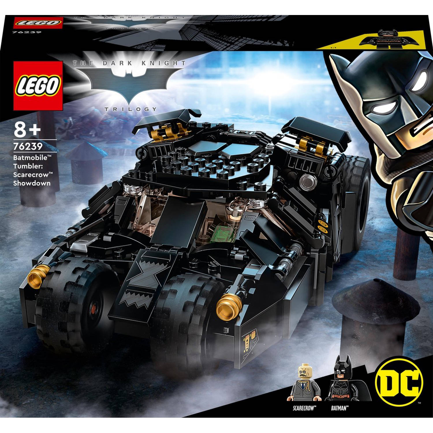 LEGO DC Batman Batmobile Tumbler Scarecrow Krachtmeting - 76239