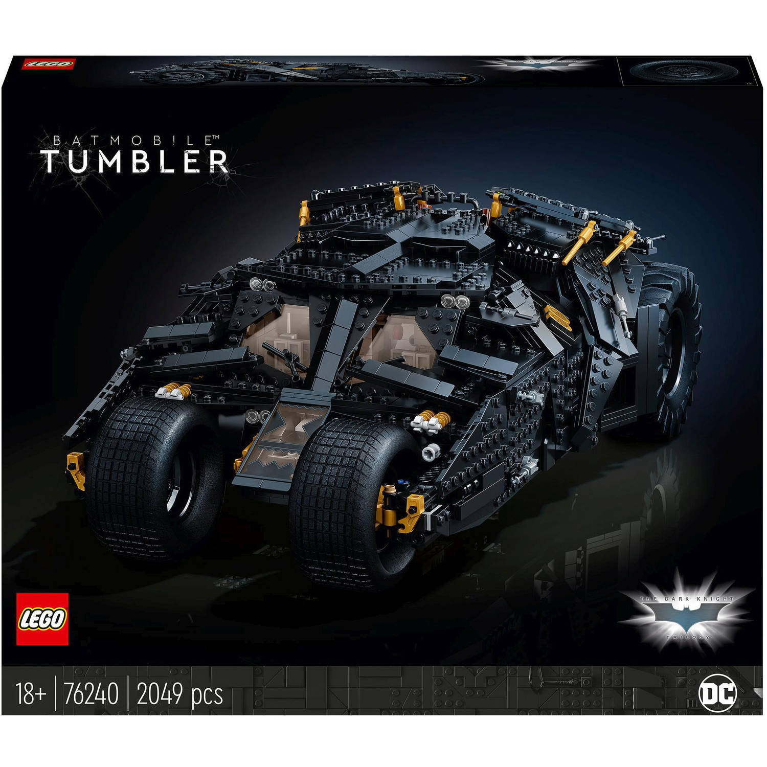 LEGO® DC COMICS SUPER HEROES 76240 Batmobile-tuimelaar