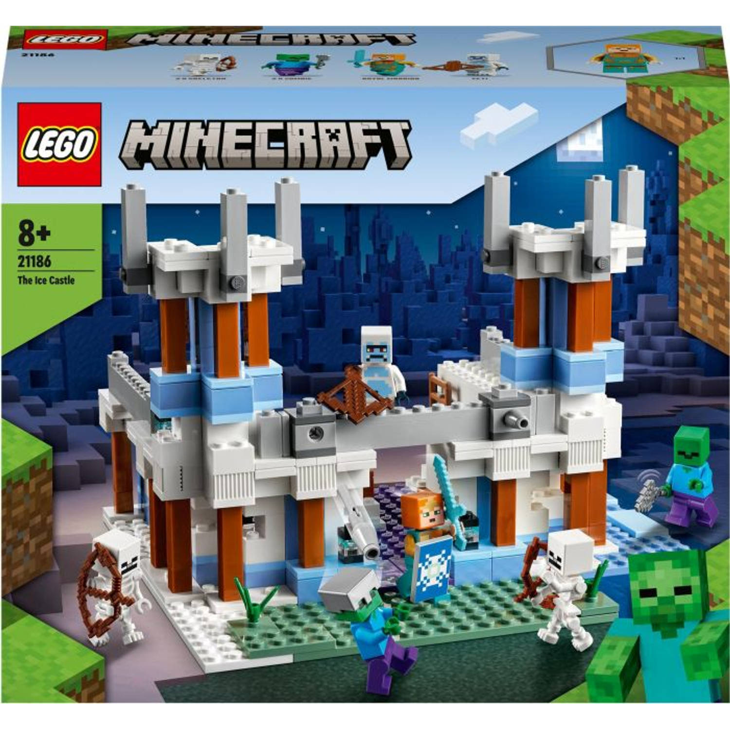 LEGOÂ® Minecraft 21186 Het ijspaleis