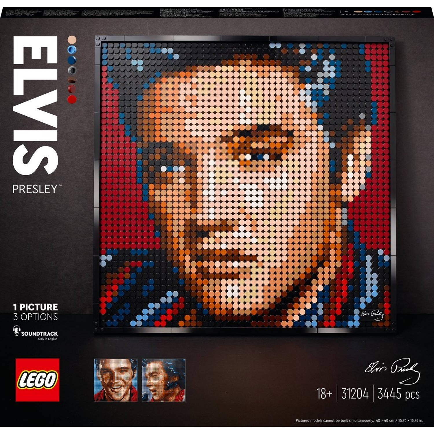 Lego Art Elvis Presley “The King” 31204