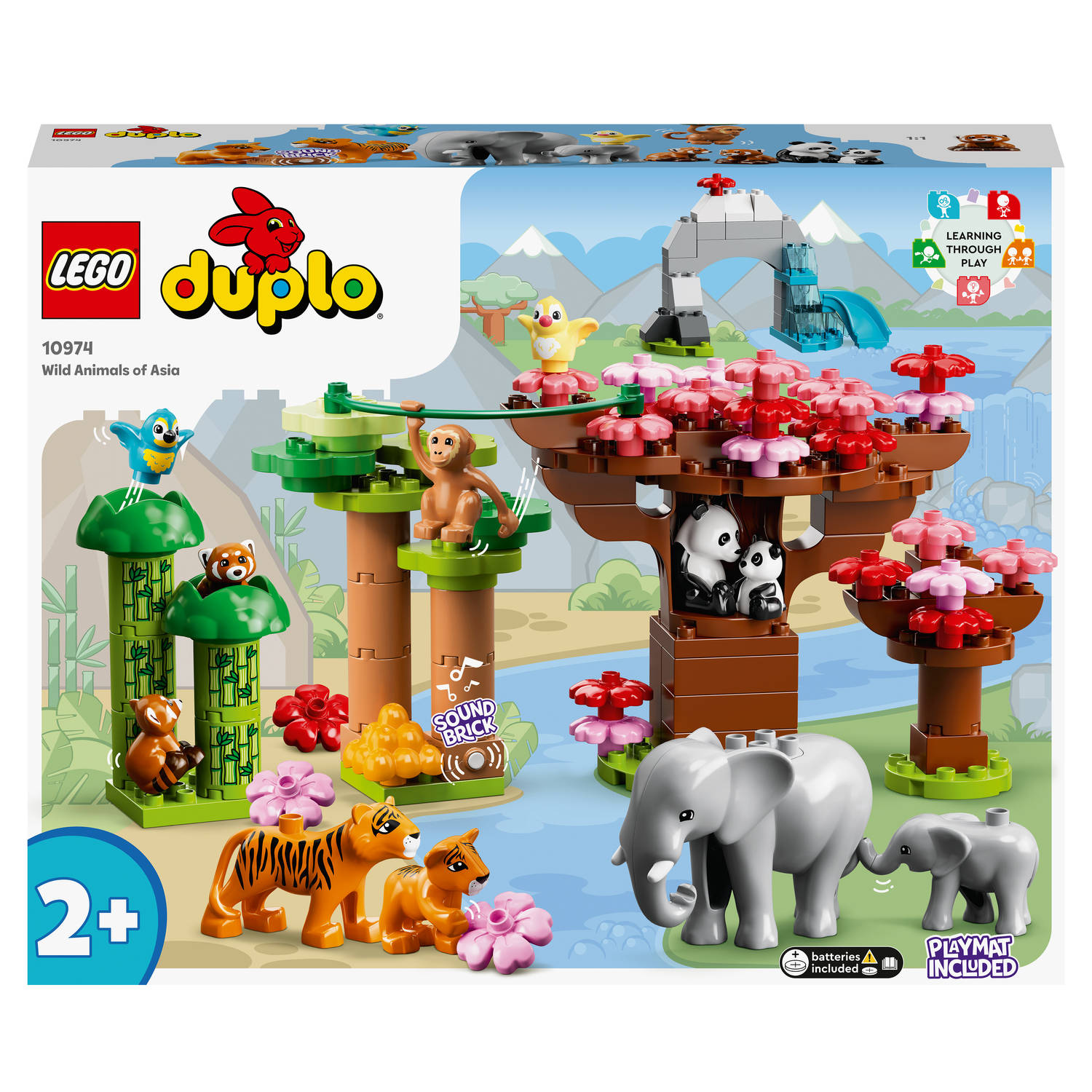 LEGO® DUPLO® 10974 Wilde dieren in Azië