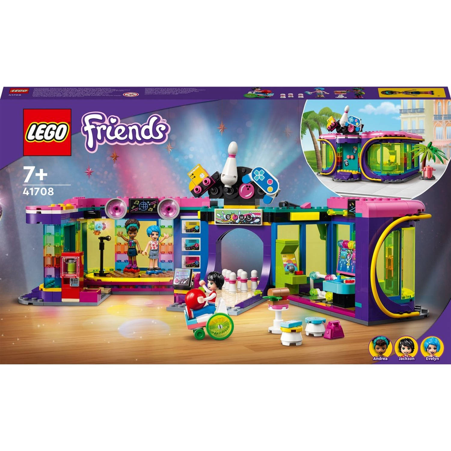 LEGOÂ® Friends 41708 vriendenrolschaatsdisco