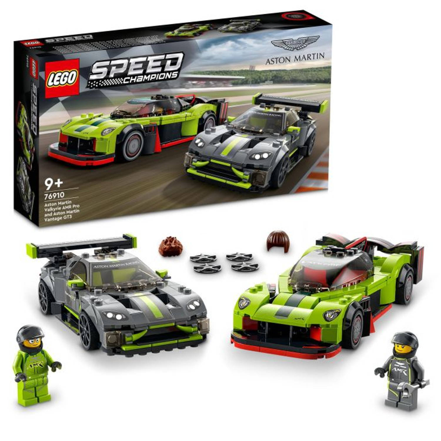 LEGO® SPEED CHAMPIONS 76910 Aston Martin Valkyrie AMR Pro & Aston Martin Vantage GT3
