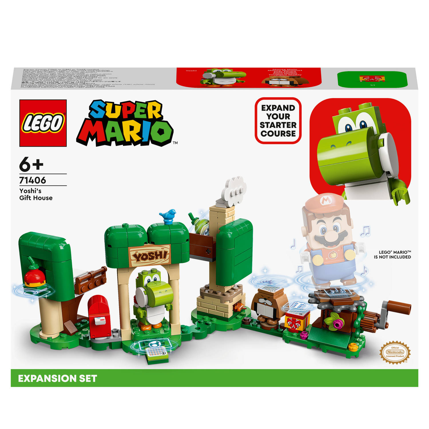 71406 LEGO® Super Mario™ Yoshis Cadeauhuis uitbreidingsset