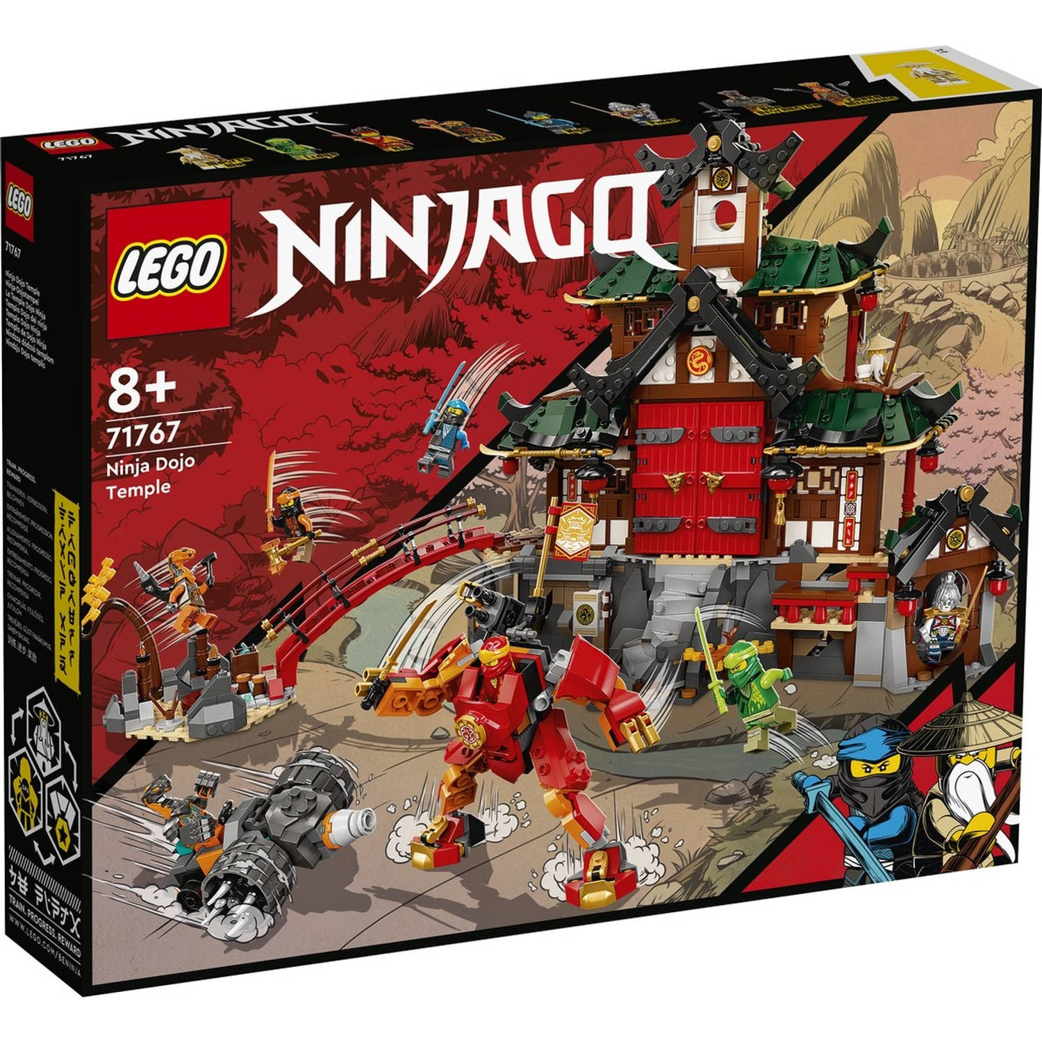 LEGO® NINJAGO 71767 Ninja-dootempel