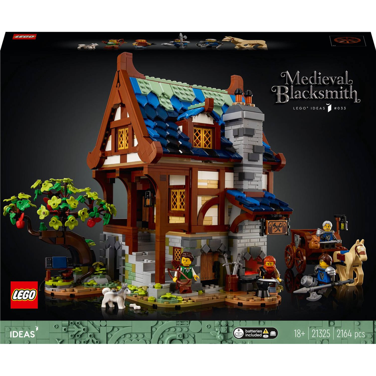 Lego Ideas Middeleeuwse Smid 21325
