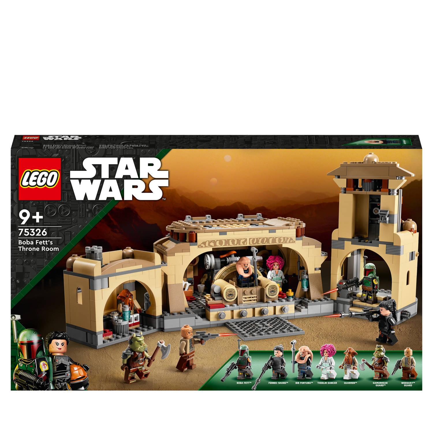 LEGO® STAR WARS™ 75326 Boba Fetts Thronsaal