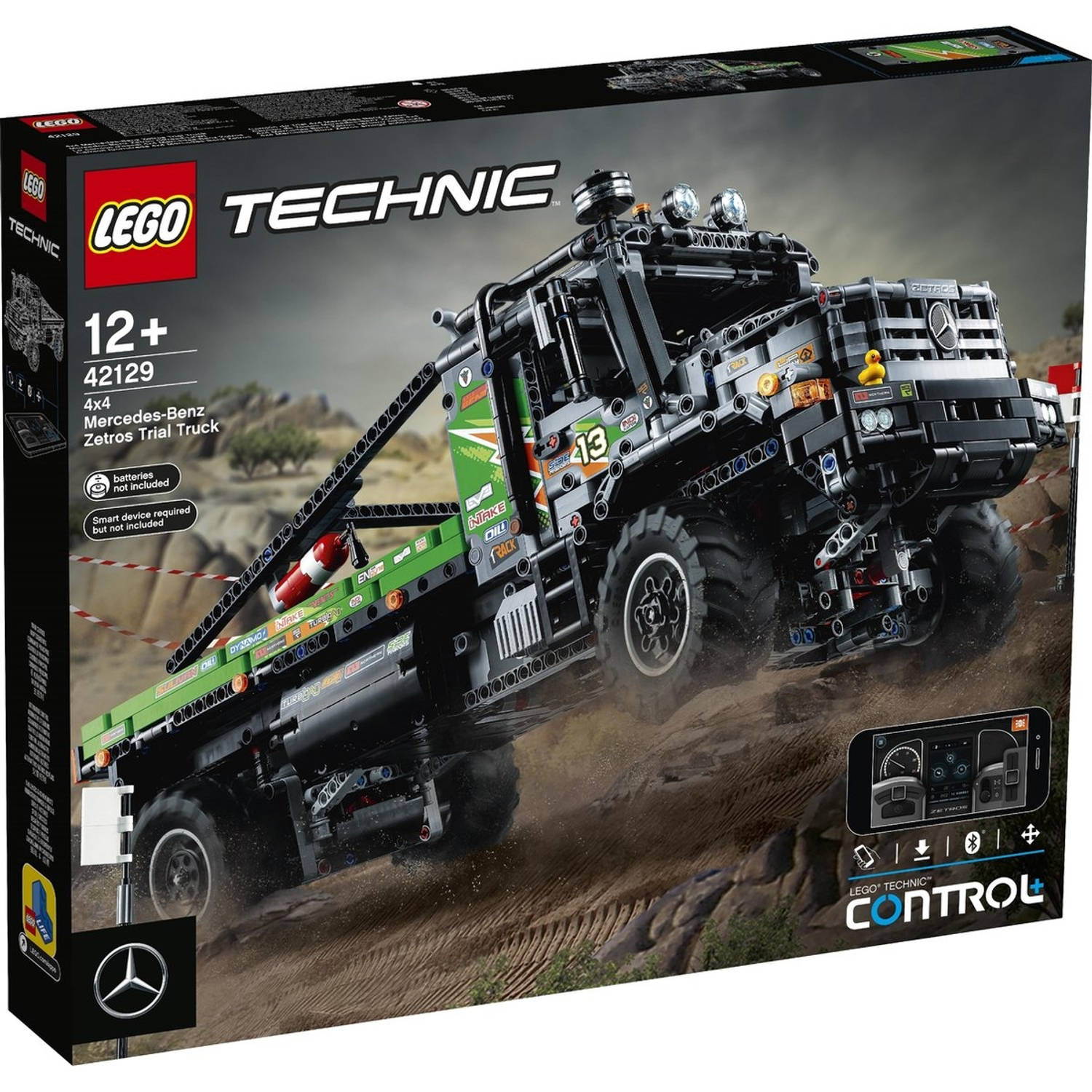 Lego Technic 4x4 Mercedes-benz Zetros Trial Truck 42129