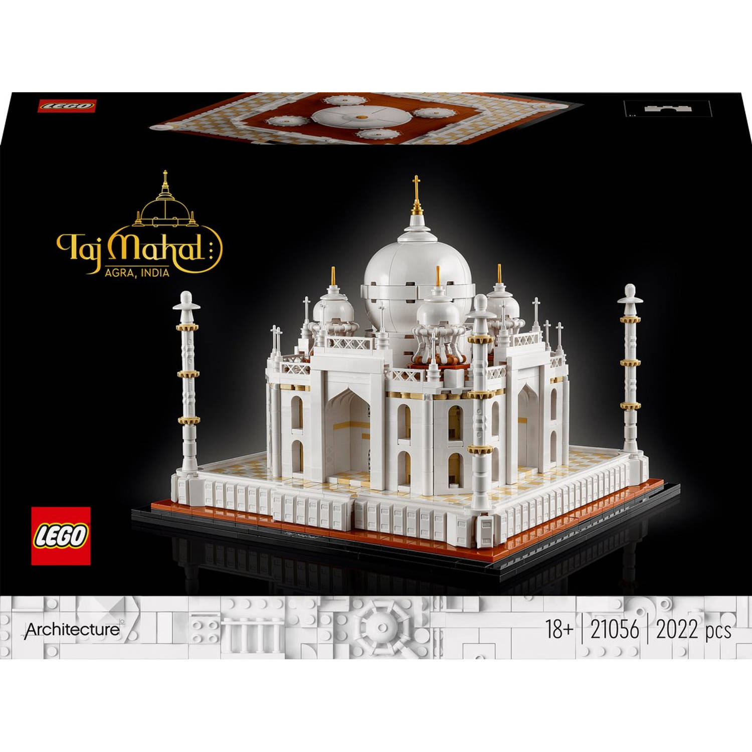 Lego Architecture Taj Mahal 21056